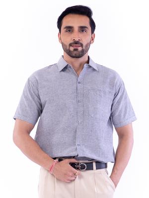 set of 2 solid casual shirt - 18422999 - Standard Image - 7