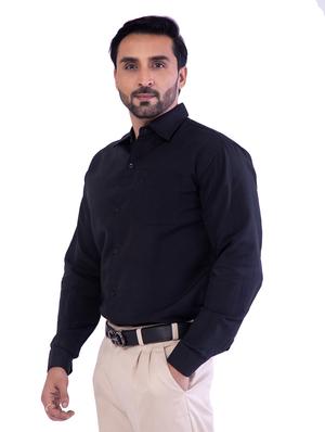 set of 2 solid casual shirt - 18423046 - Standard Image - 3