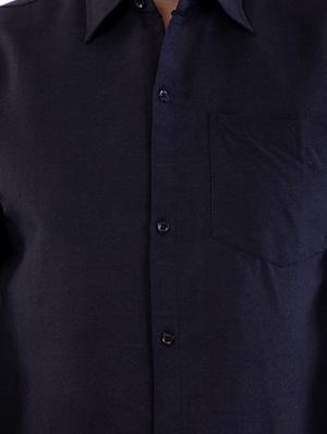set of 2 solid casual shirt - 18423046 - Standard Image - 6