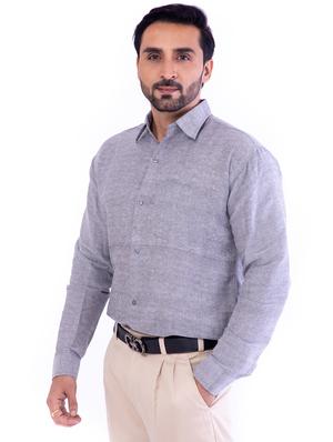 set of 2 solid casual shirt - 18423046 - Standard Image - 7