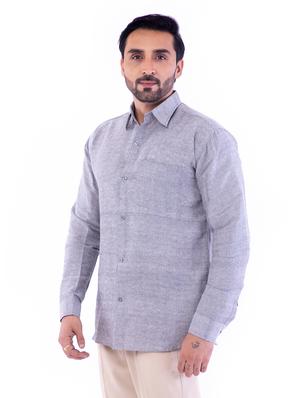 set of 2 solid casual shirt - 18423046 - Standard Image - 8