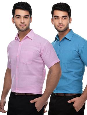 set of 2 solid formal shirt - 18423401 - Standard Image - 2