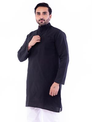 set of 2 solid medium kurta - 18423499 - Standard Image - 9