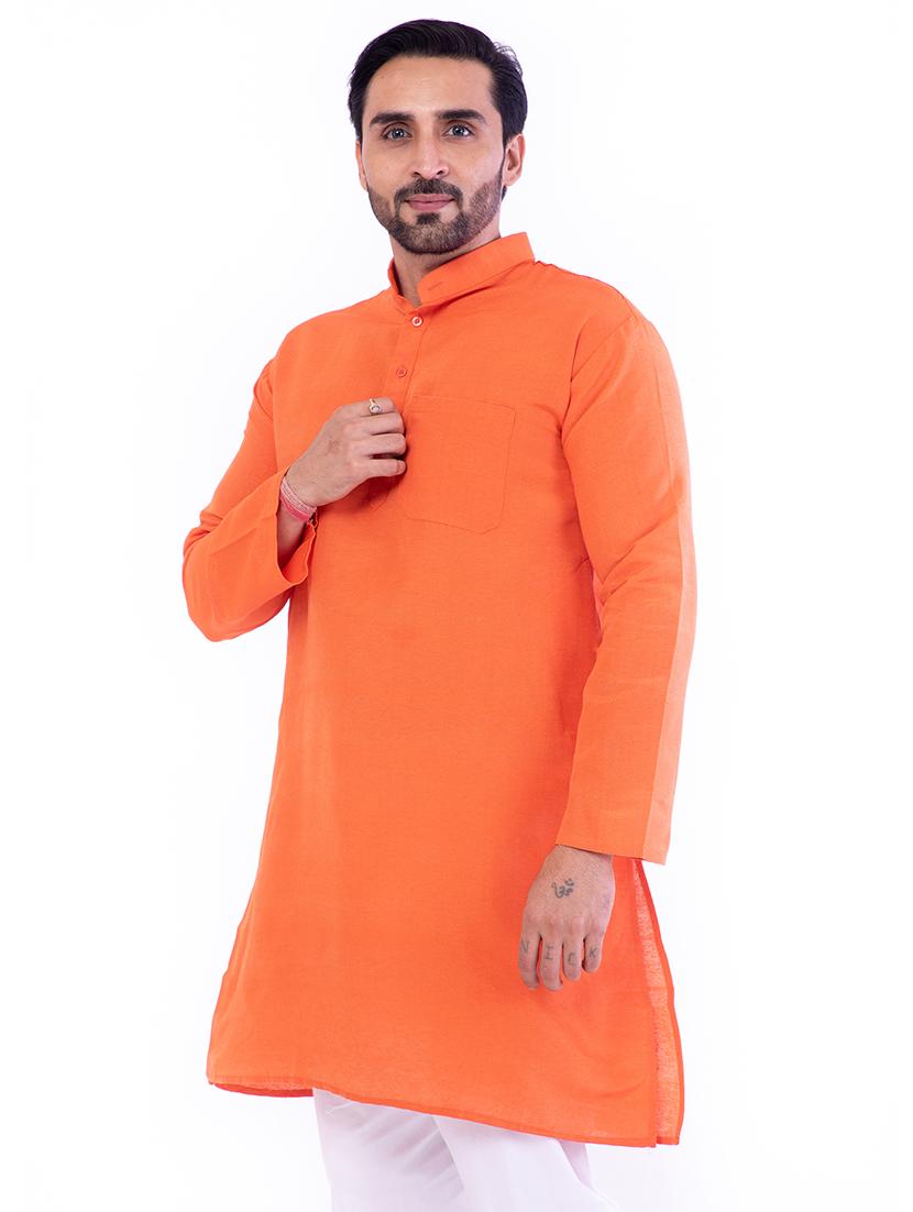 set of 2 solid medium kurta - 18423499 - Zoom Image - 4