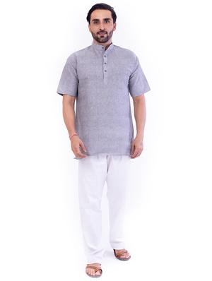 set of 2 solid short kurta - 18423539 - Standard Image - 11