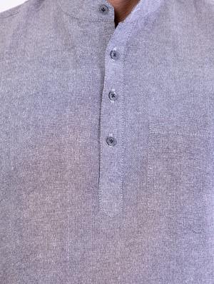 set of 2 solid short kurta - 18423539 - Standard Image - 3
