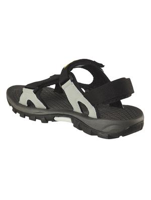 grey pu slip on floaters - 18423718 - Standard Image - 3