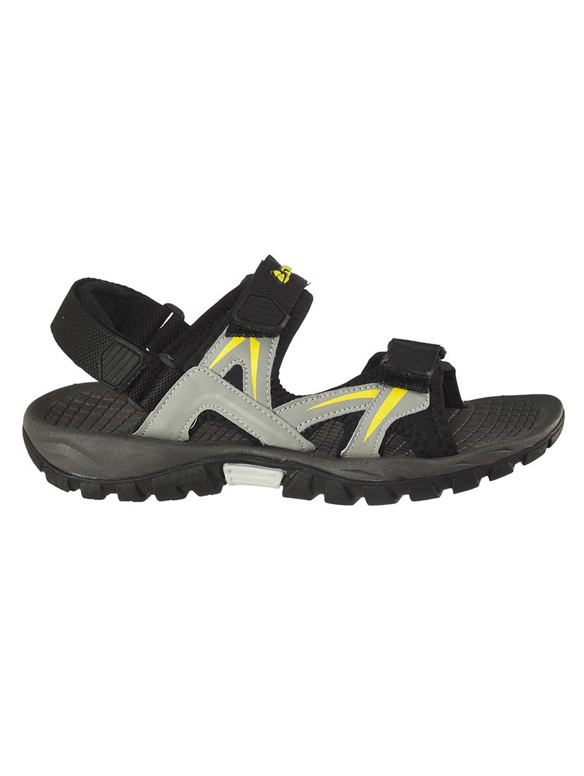 grey pu slip on floaters - 18423718 - Zoom Image - 2