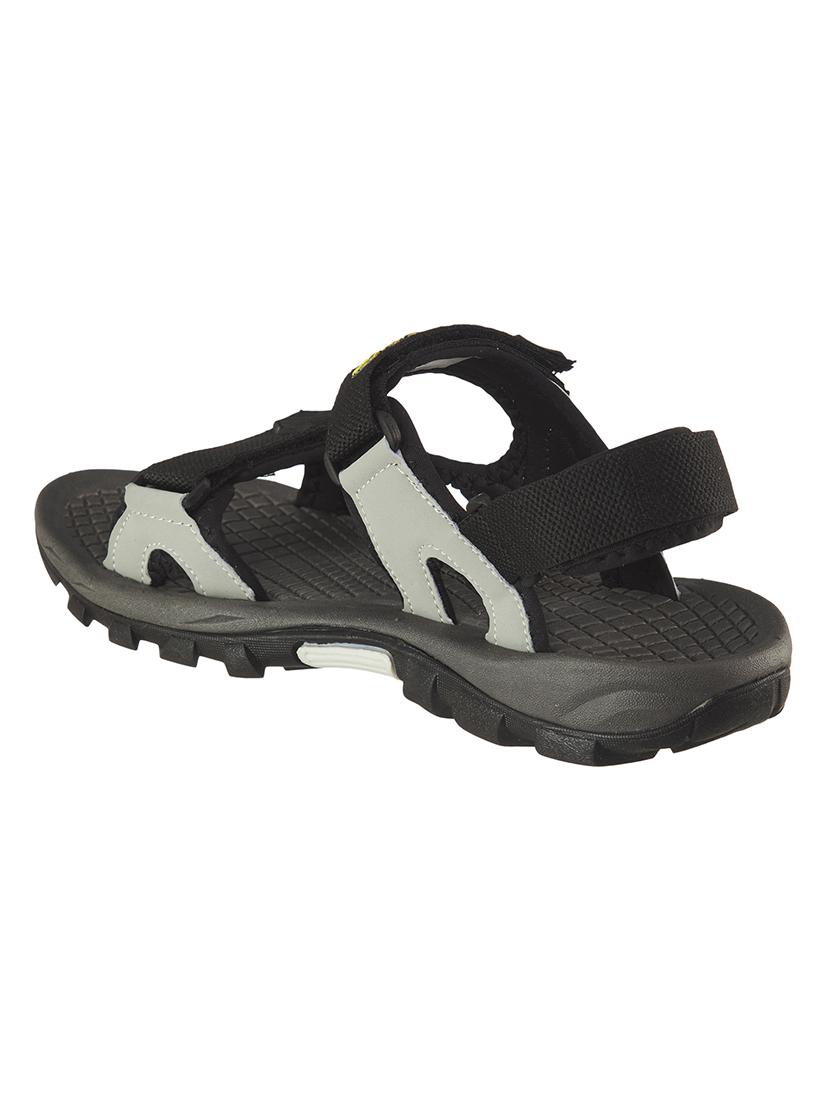 grey pu slip on floaters - 18423718 - Zoom Image - 3