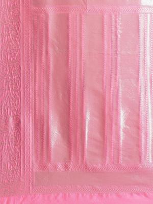 jacquard work woven saree with blouse - 18423928 - Standard Image - 5