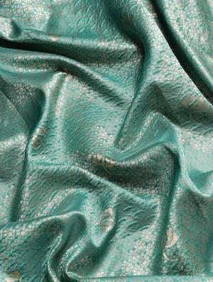 jacquard work woven saree with blouse - 18423944 - Standard Image - 4