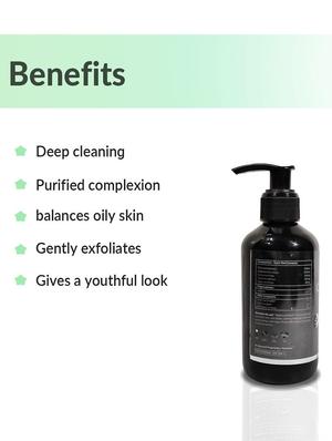 skin tatva charcoal face wash with activated charcoal for oil control 150ml - 18425064 - Standard Image - 3