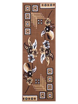 gaba rugs polypropylene decorative bedside/kitchen runner -50x150 cm, gold - 18425502 - Standard Image - 3