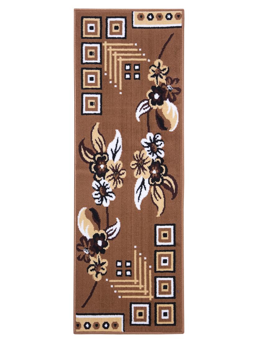 gaba rugs polypropylene decorative bedside/kitchen runner -50x150 cm, gold - 18425502 - Zoom Image - 3