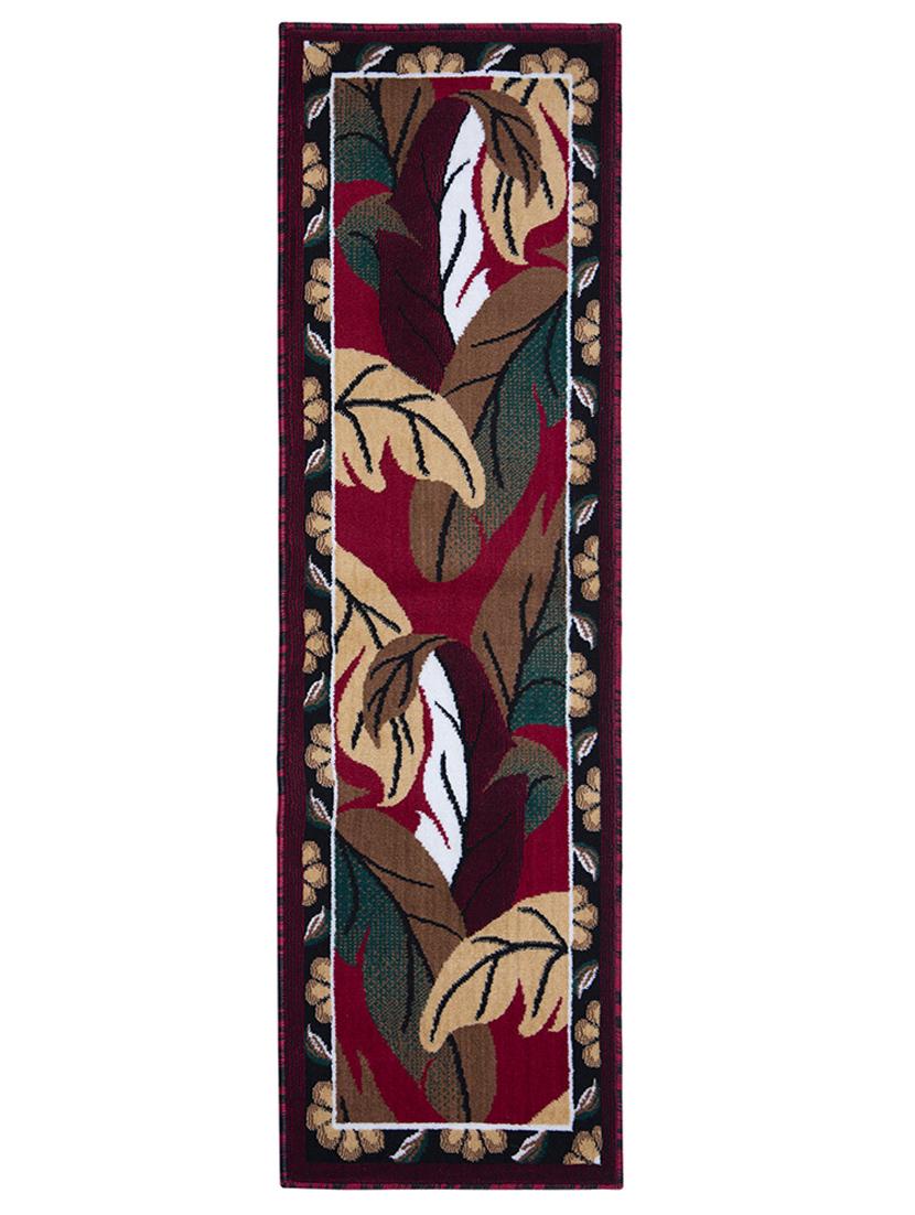 gaba rugs polypropylene decorative bedside/kitchen runner -45x150 cm, red - 18425524 - Zoom Image - 3
