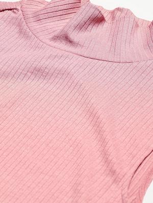 high neck solid crop top - 18426373 - Standard Image - 4