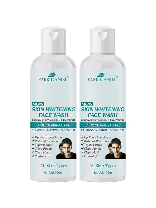 park daniel mens skin whitening face wash- 2 bottles(200 ml) - 18427016 - Standard Image - 1