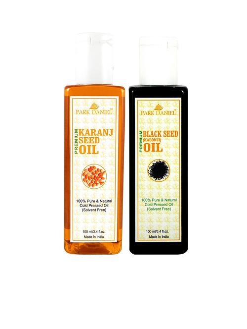 park daniel karanj oil & black seed oil- 2 bottles 100 ml (200ml) - 18428085 - Standard Image - 1