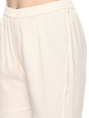 off-white solid crochet sharara - 18429204 - Standard Image - 6