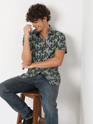 multi colored printed casual shirt - 18429597 - Standard Image - 4