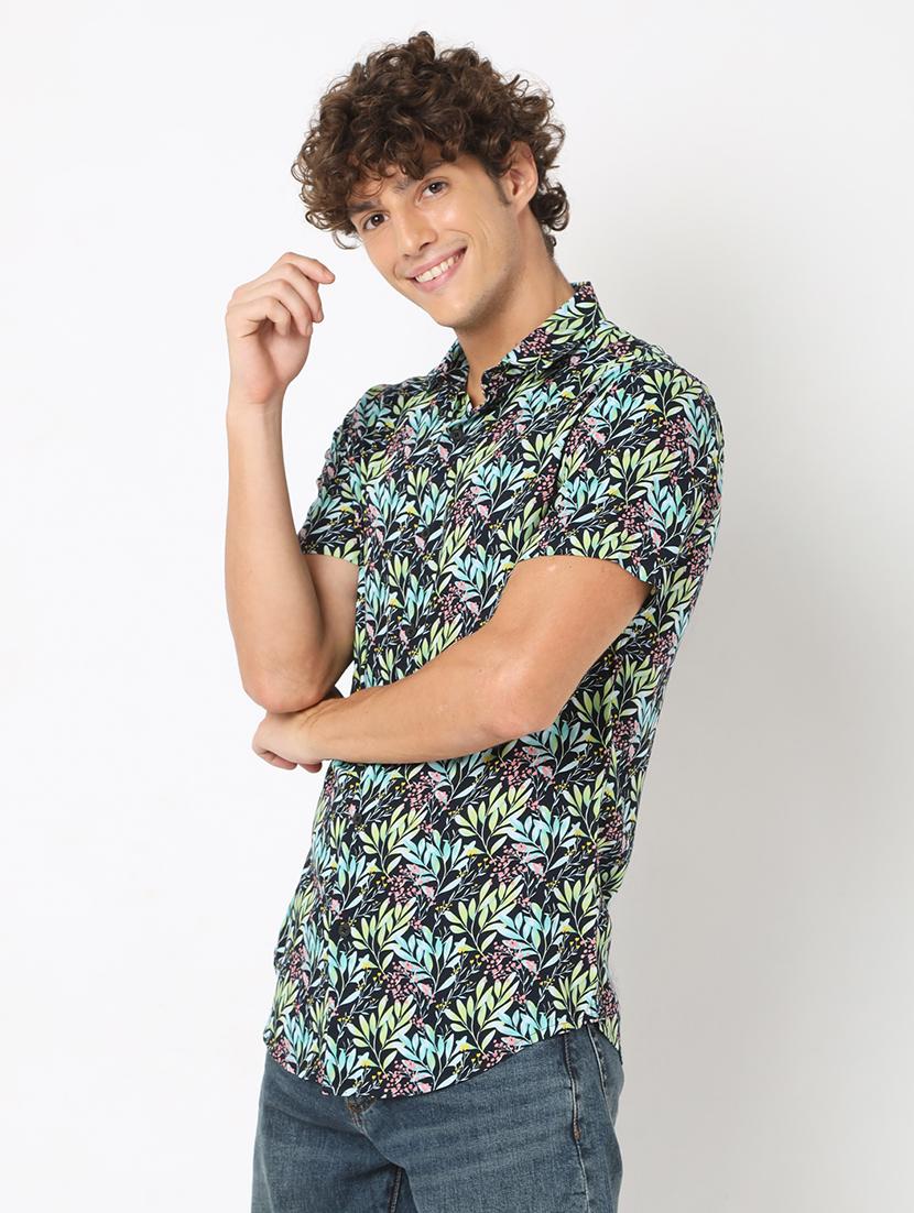 multi colored printed casual shirt - 18429597 - Zoom Image - 2