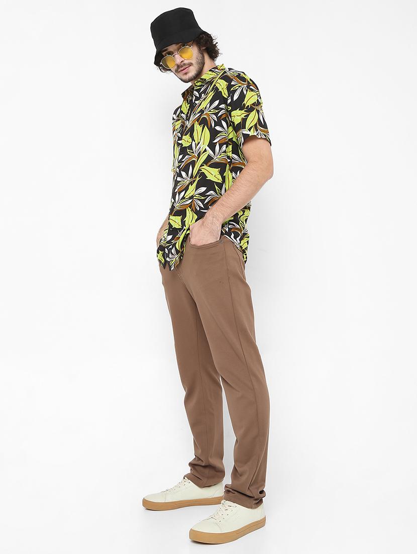black printed casual shirt - 18429616 - Zoom Image - 4
