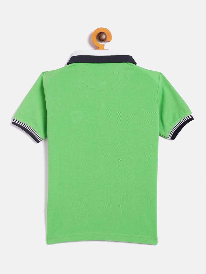 green printed t-shirt - 18429903 - Zoom Image - 2