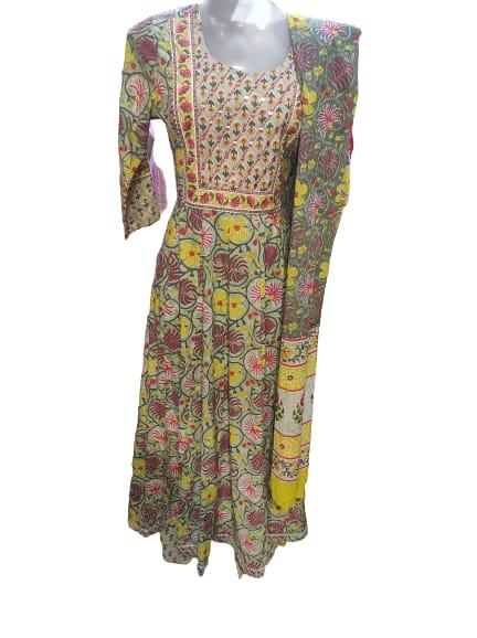 women suit with dupatta set - 18430140 - Standard Image - 1