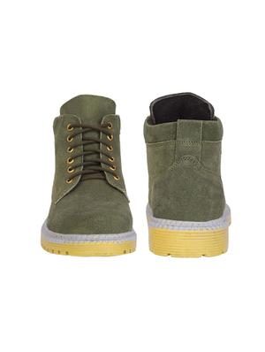 green lace up boot - 18430201 - Standard Image - 3