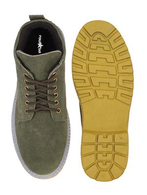 green lace up boot - 18430201 - Standard Image - 4