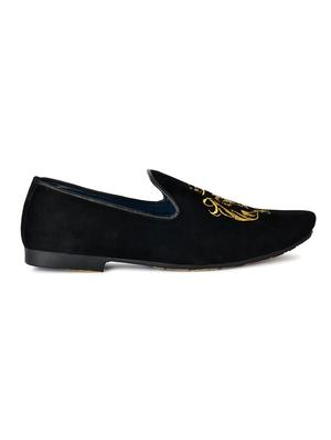 black slip on loafer - 18430239 - Standard Image - 2