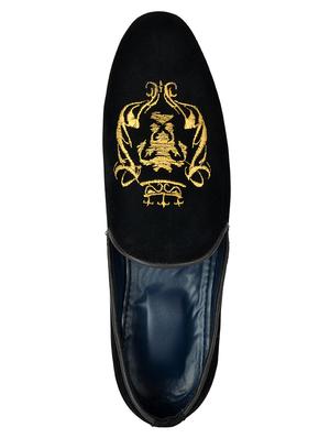 black slip on loafer - 18430239 - Standard Image - 4