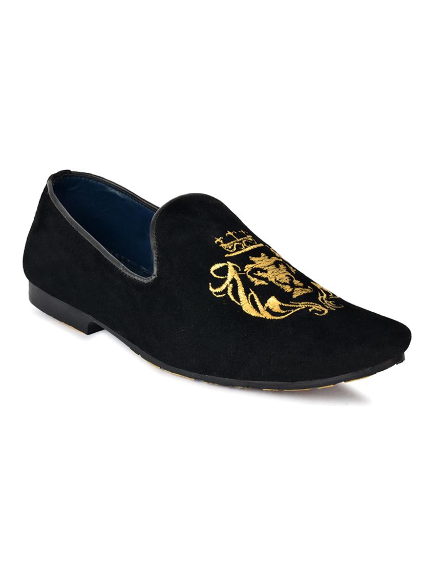 black slip on loafer - 18430239 - Zoom Image - 1