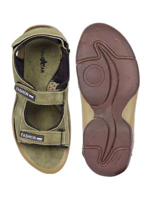 green slip on sandal - 18430266 - Standard Image - 4