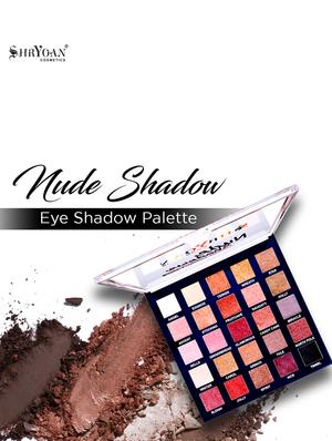 shryoan nude shadow 25 color highlighter & eyeshadow palette - 18430429 - Standard Image - 2