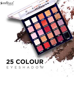 shryoan nude shadow 25 color highlighter & eyeshadow palette - 18430429 - Standard Image - 3