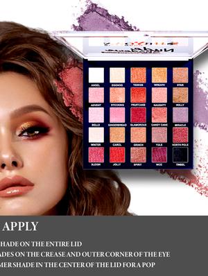 shryoan nude shadow 25 color highlighter & eyeshadow palette - 18430429 - Standard Image - 5