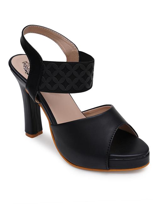 women black back strap sandal - 18430895 - Very Small Image - 1