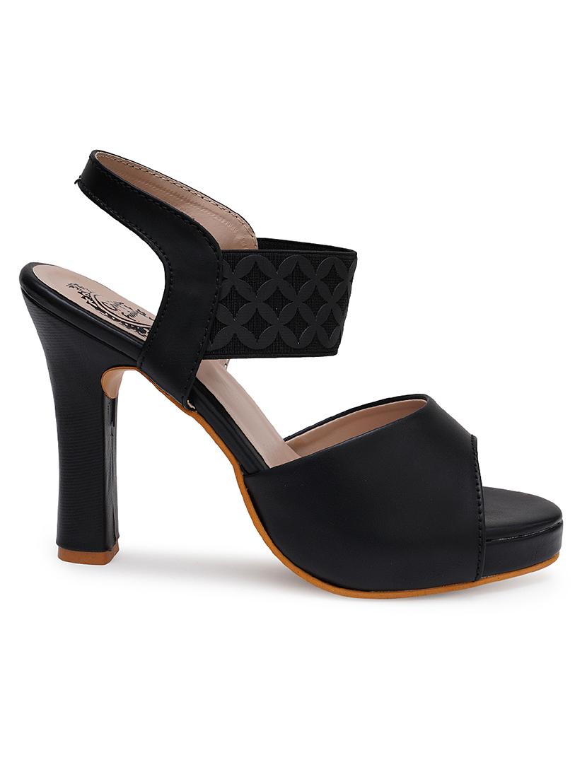 women black back strap sandal - 18430895 - Zoom Image - 2