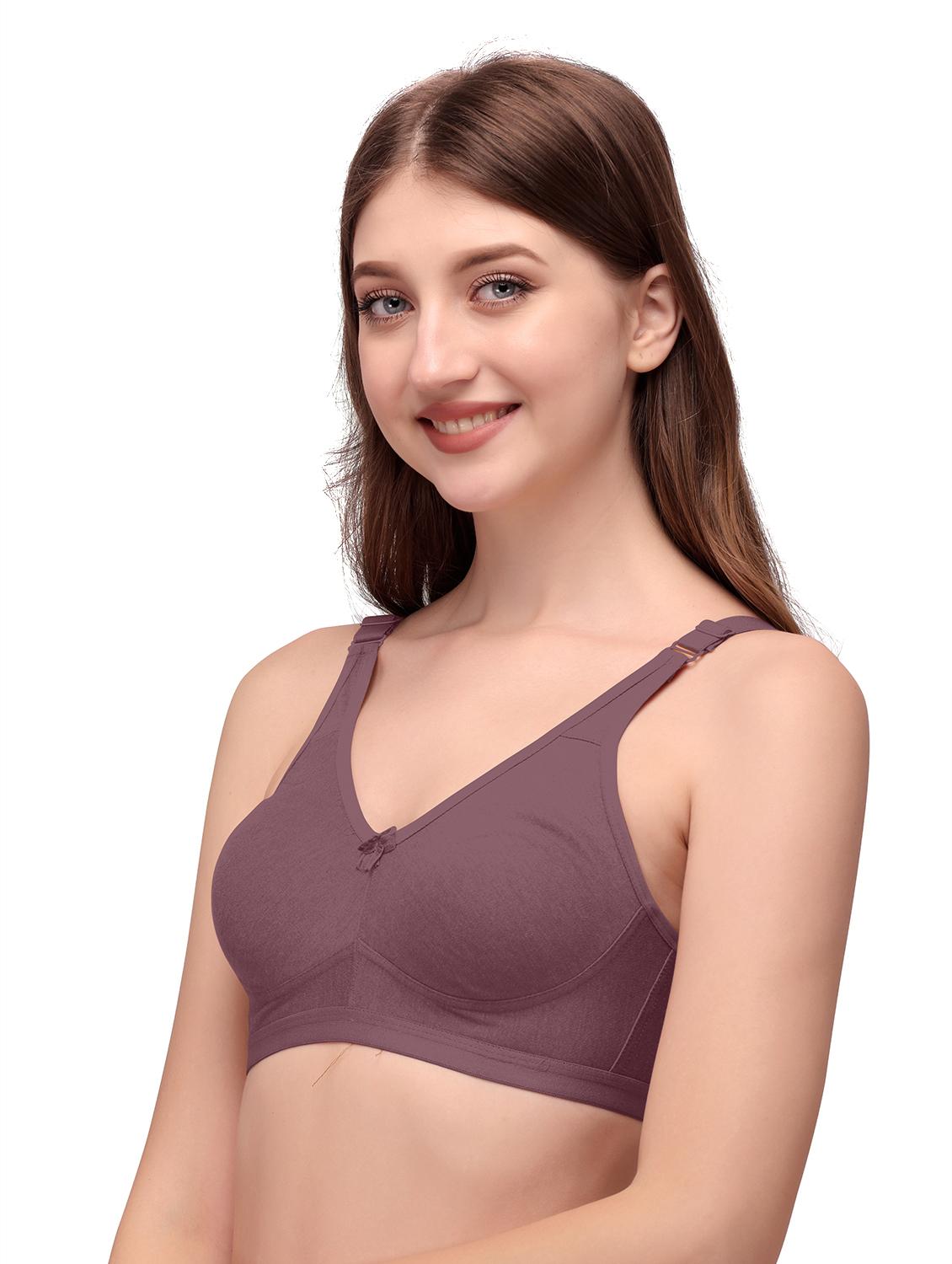 purple solid push up bra - 18431601 - Zoom Image - 2