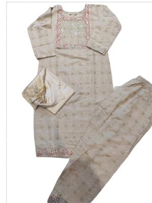 kurti palazzo dupatta set - 18434297 - Standard Image - 2