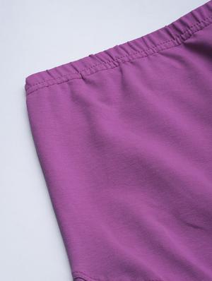 high rise solid maternity wear leggings - 18434327 - Standard Image - 5