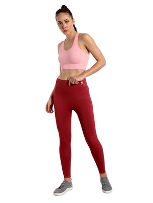 blue lightly padded sports bra - 18434415 - Standard Image - 4