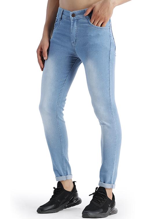 light blue light-washed denim jean - 18434801 - Zoom Image - 2