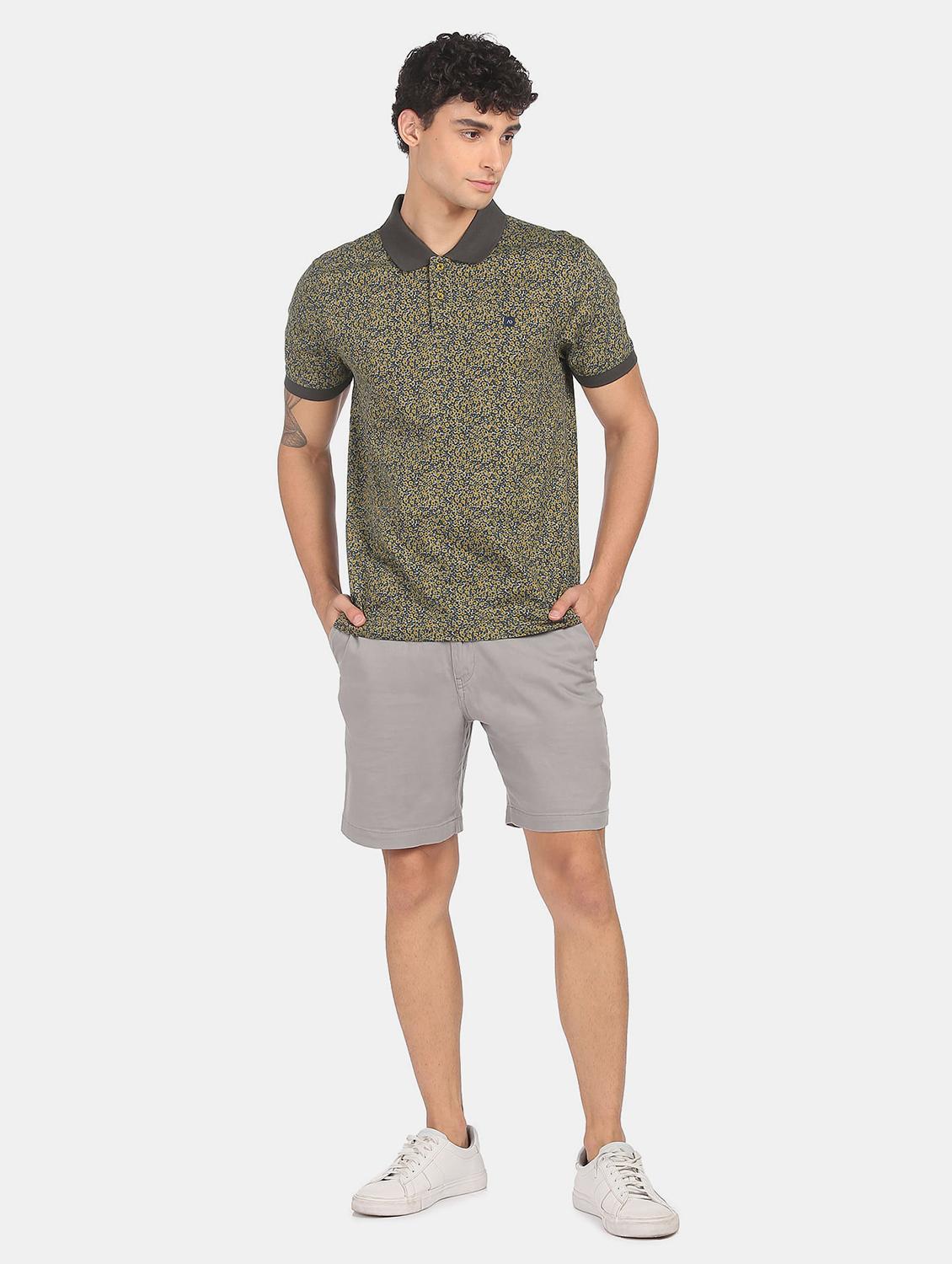 red solid polo t-shirt - 18434820 - Zoom Image - 6
