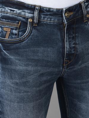 blue light-washed denim jean - 18434926 - Standard Image - 5