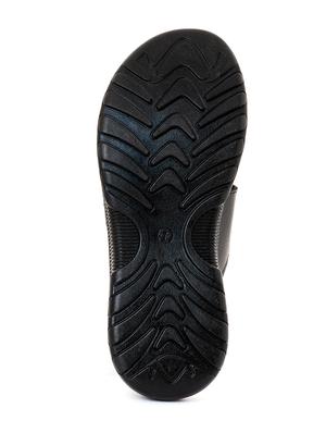 men black slip on sandal - 18435287 - Standard Image - 5