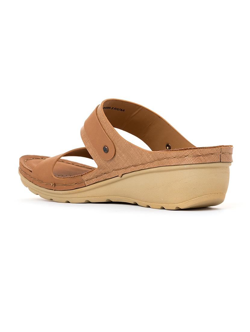 women tan slip on wedge - 18436577 - Zoom Image - 3