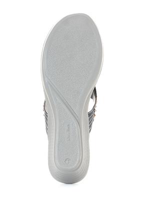 women grey toe separator sandal - 18436586 - Standard Image - 5