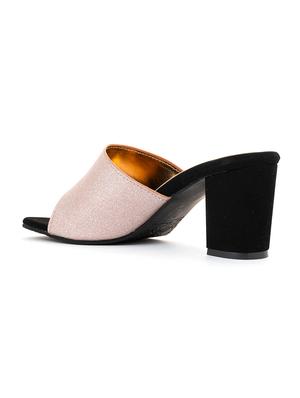 women pink slip on sandal - 18436598 - Standard Image - 3